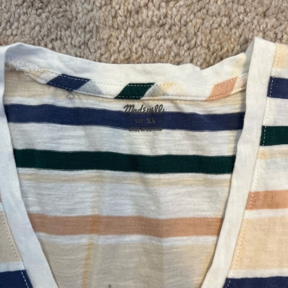 Madewell Women’s Striped Tank Top Size XS - Picture 7 of 7